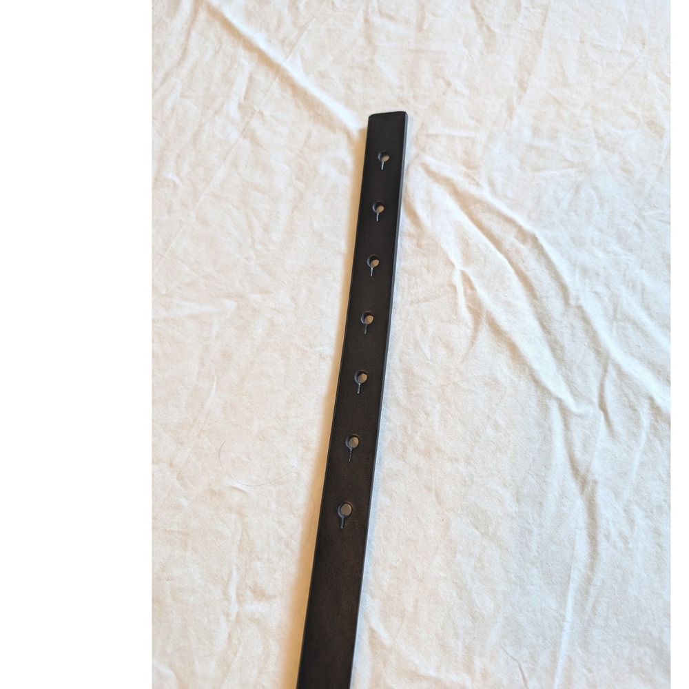 Kate Spade NY Women's Leather Belt Black/Tan Size M NWT - Gold color Ribbon - Picture 6 of 8